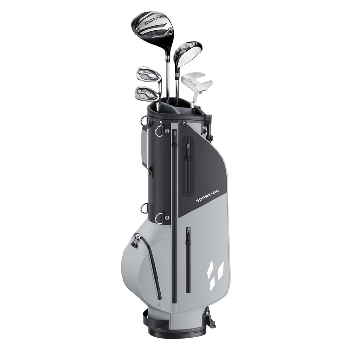 1GoTo-G™ Junior 5-Club Golf Set with Stand Bag & Driver Headcover for Ages 12–14