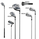 1GoTo-G Men's Essential 5-Club Golf Set | Stand Bag, Left or Right Hand
