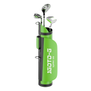 1GoTo-G Junior 3-Club Golf Set with Carry Bag & Fairway Wood Headcover for Ages 3–5