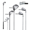 1GoTo-G Junior 5-Club Golf Set with Stand Bag & Driver Headcover for Ages 9–12