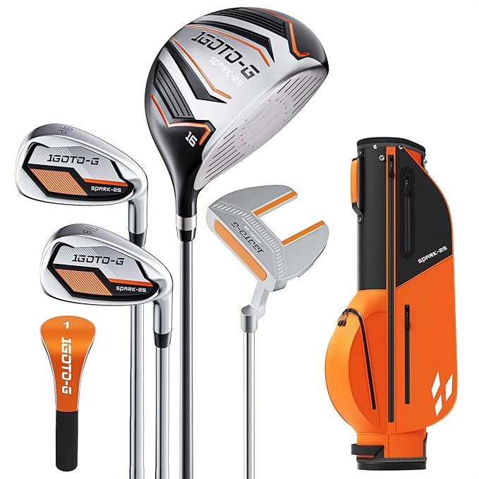 1GoTo-G™ Kids Complete Golf Club Set with Stand Bag (Ages 6-8)